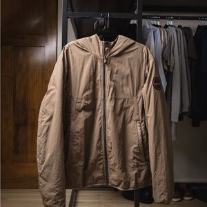 Napapijri Geographic Men's Tan Windbreaker Jacket